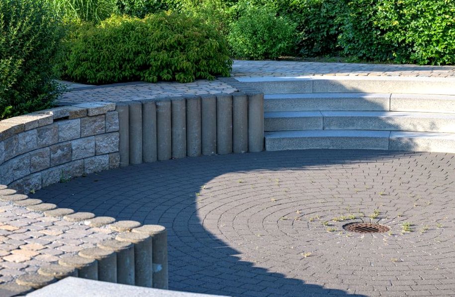 Example of patios work